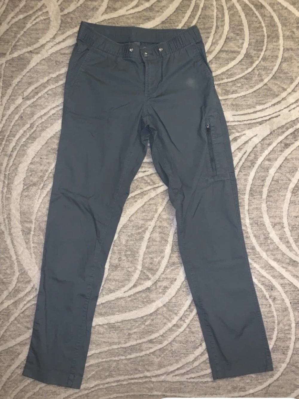 Vuori Ripstop Hiking Pants Size Xs  Womens Green Outdoors DRAWSTRING*